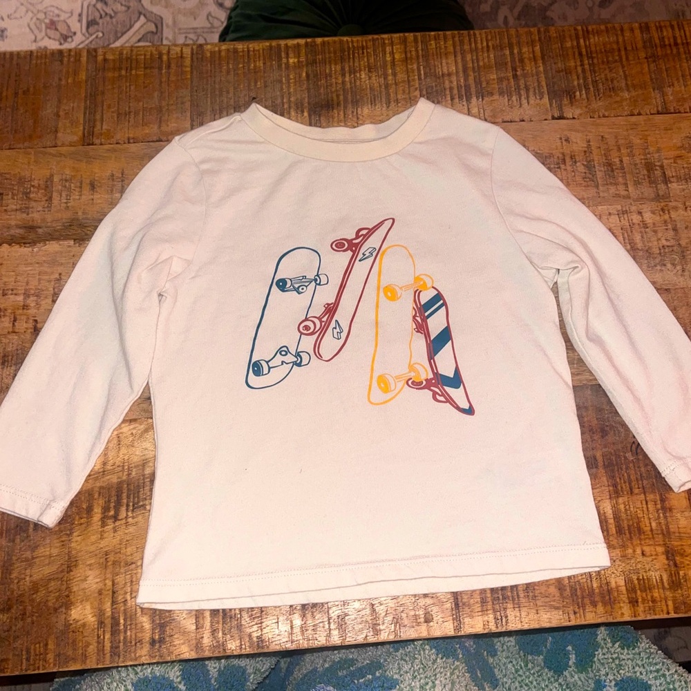 Boys Skateboard long sleeve t shirt